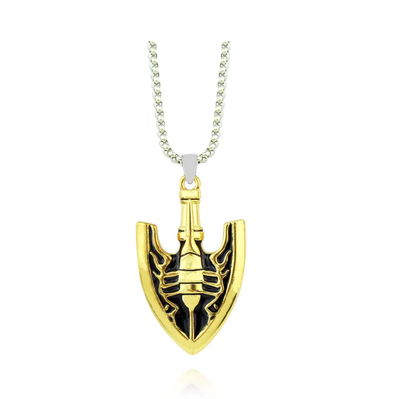 arrow gold necklace