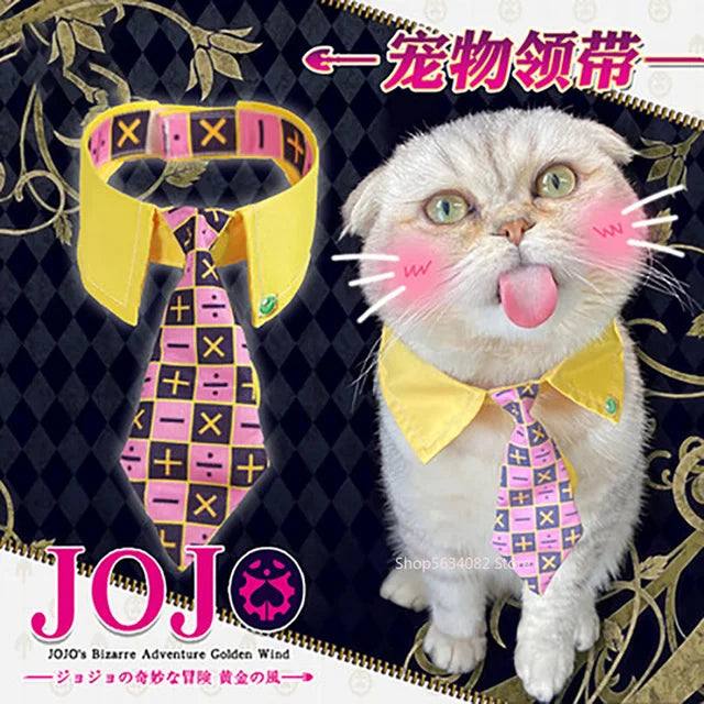 Kira Yoshikage Cat Cosplay Costume Neckties