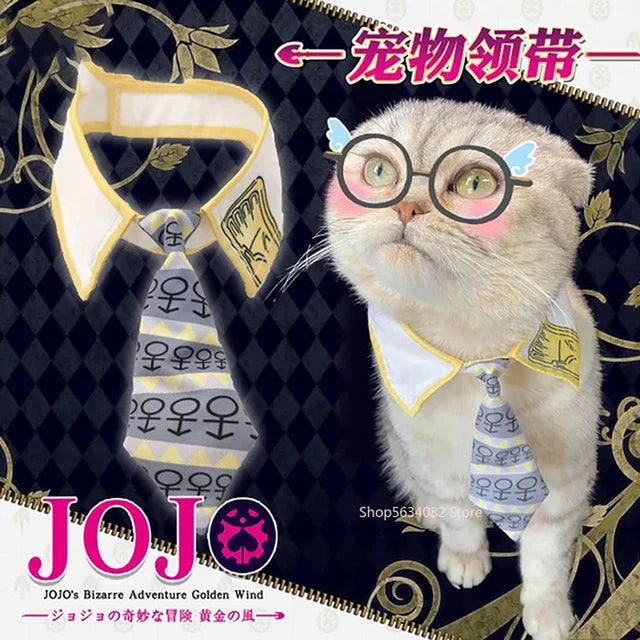 Kira Yoshikage Cat Cosplay Costume Neckties