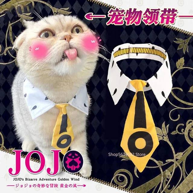 Kira Yoshikage Cat Cosplay Costume Neckties