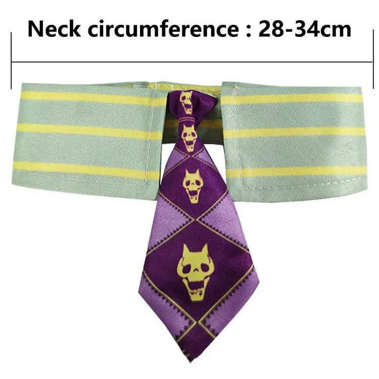 Kira Yoshikage Cat Cosplay Costume Neckties