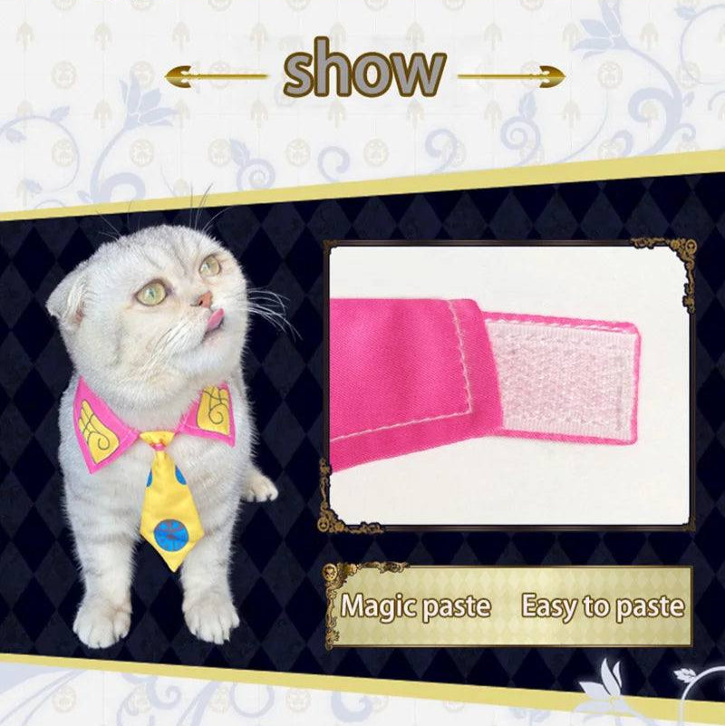 Kira Yoshikage Cat Cosplay Costume Neckties