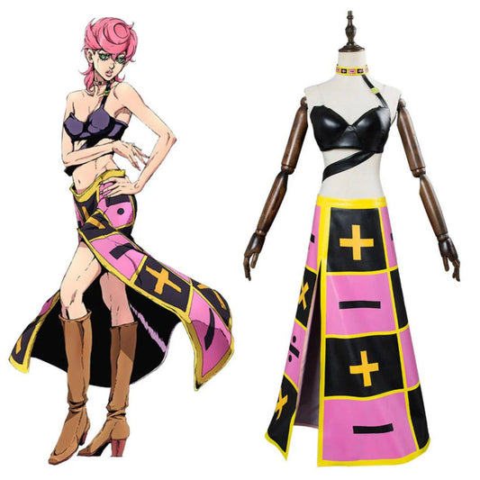Golden Wind Trish Una Cosplay Costume