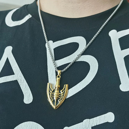 arrow gold necklace