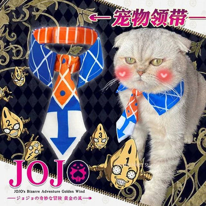 Kira Yoshikage Cat Cosplay Costume Neckties